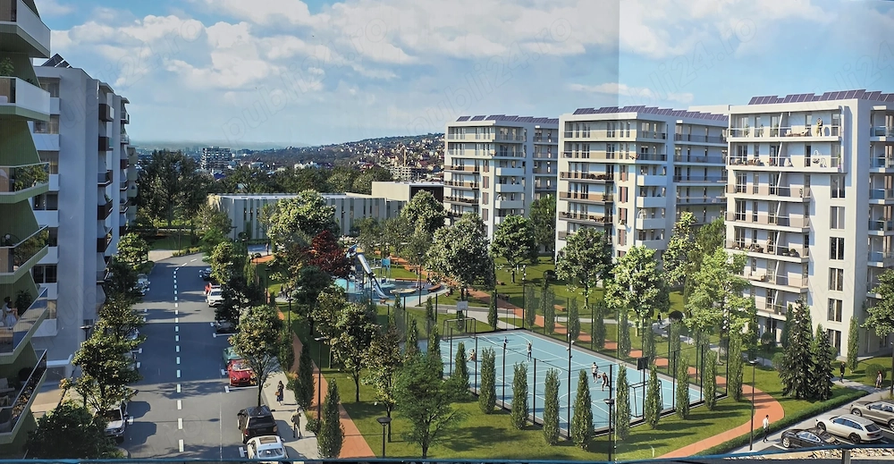 Apartament 3 camere finisat in Elite City Cluj-Napoca 