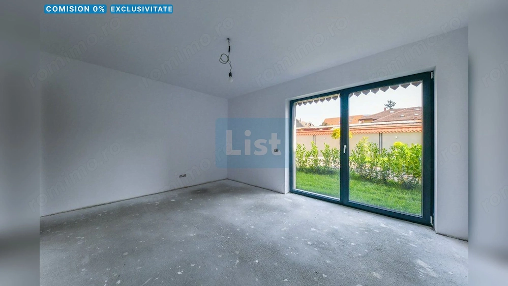 Apartament 3 camere, 97 mp, parter, grădină 71,4 mp, predare finisat