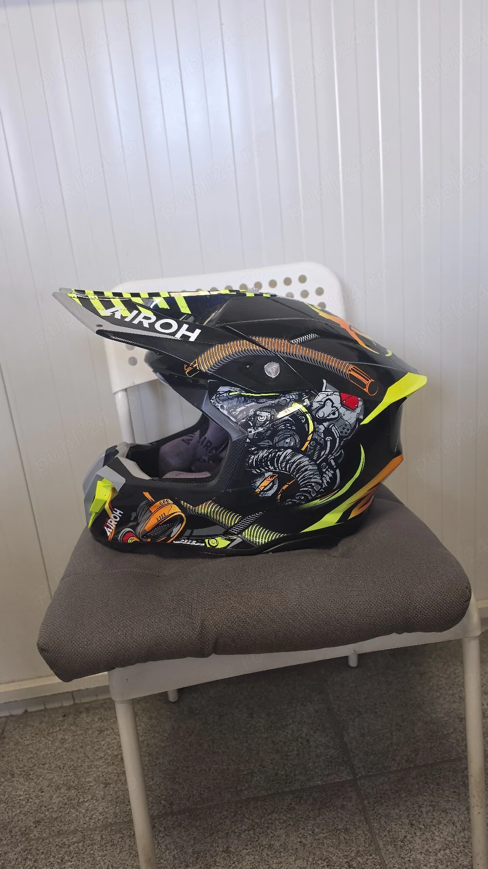 Echipament Moto (Enduro Cross) Casca+ochelari, Armura completa, Ghete
