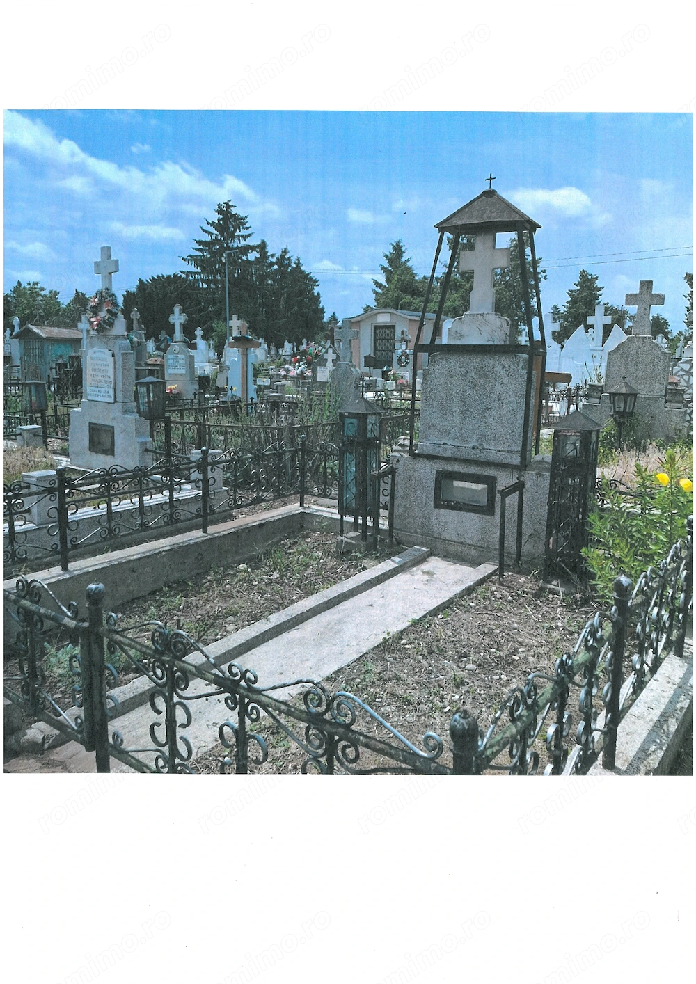 Loc de veci dublu Cimitirul Bolovani Ploiesti