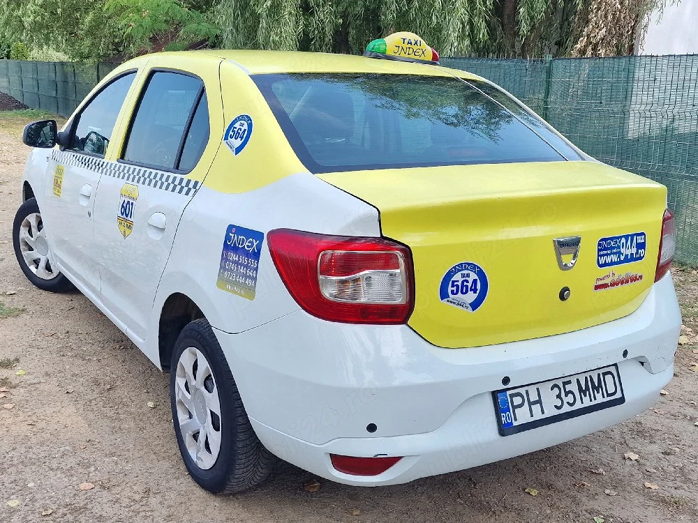 Licenta Taxi + Dacia Logan 2016 Cu GPL   Licenta Vizata 2029