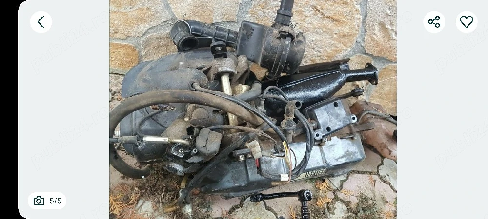 motor atv 50 cm3 2 T, impecabil