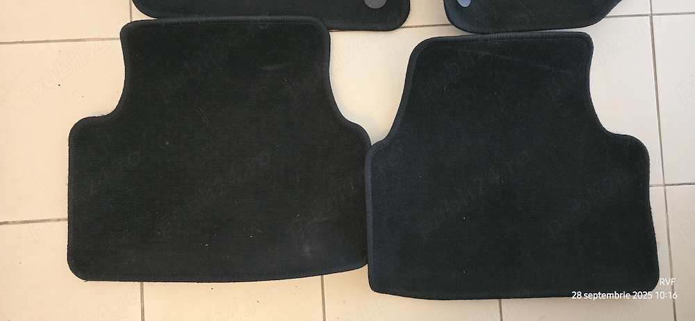 Covorașe Textile Originale Skoda Octavia 3 (5E) - Set 4 Bucăți