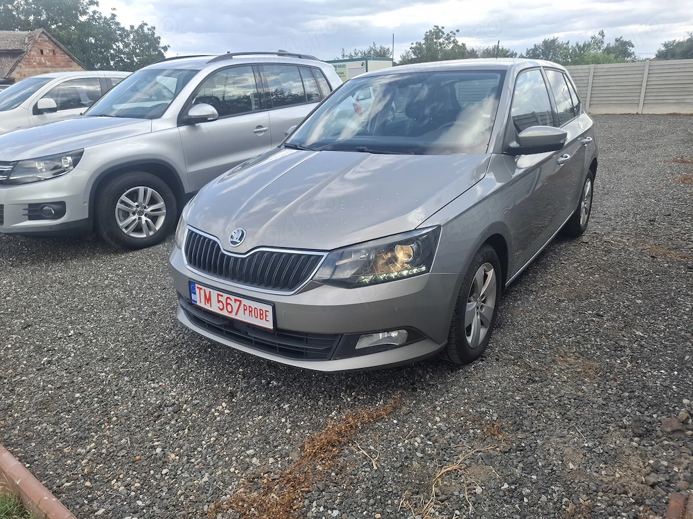 Skoda Fabia 1.4D an 2016, Posibil Garantie si Rate