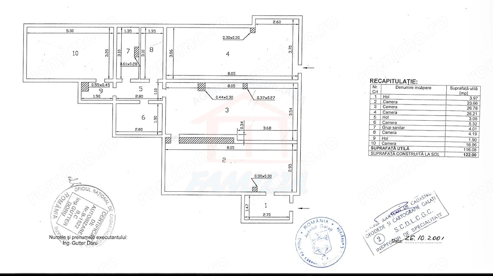De vanzare spatiu comercial in Galati, Port, sup. 122 mp.