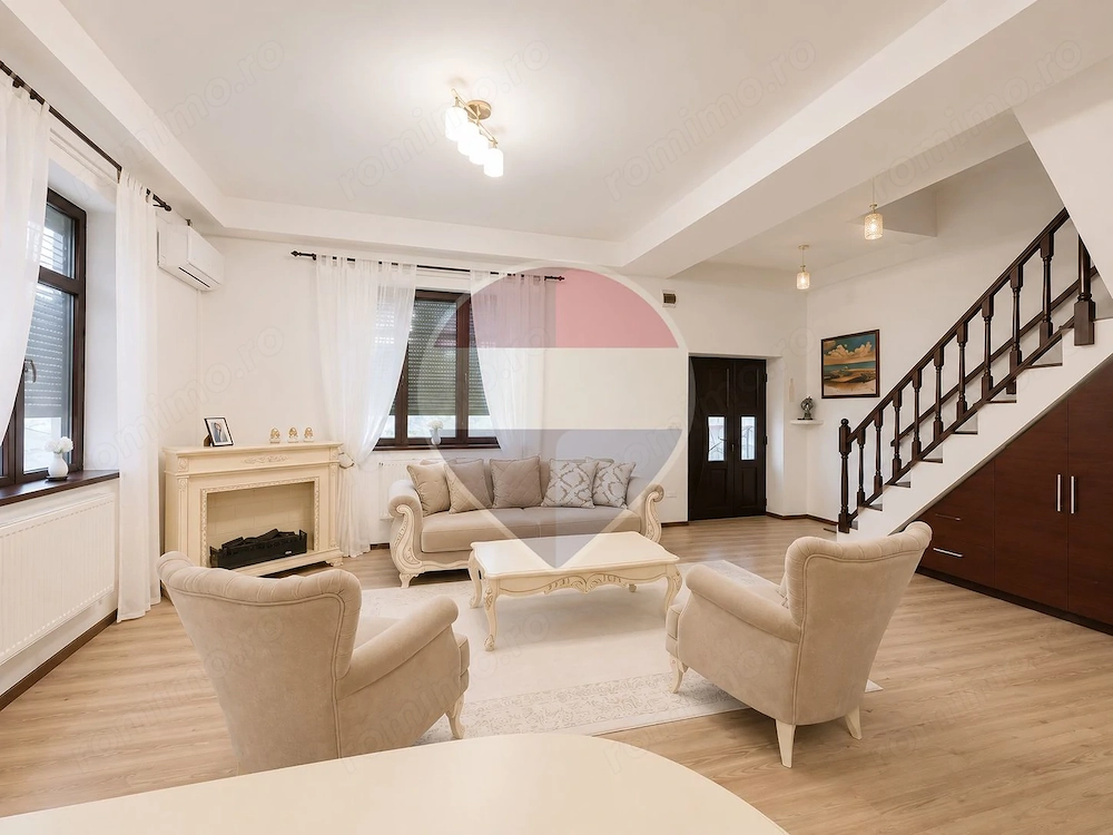 Vilă Duplex cu 6 camere , de închiriat, în Vișan