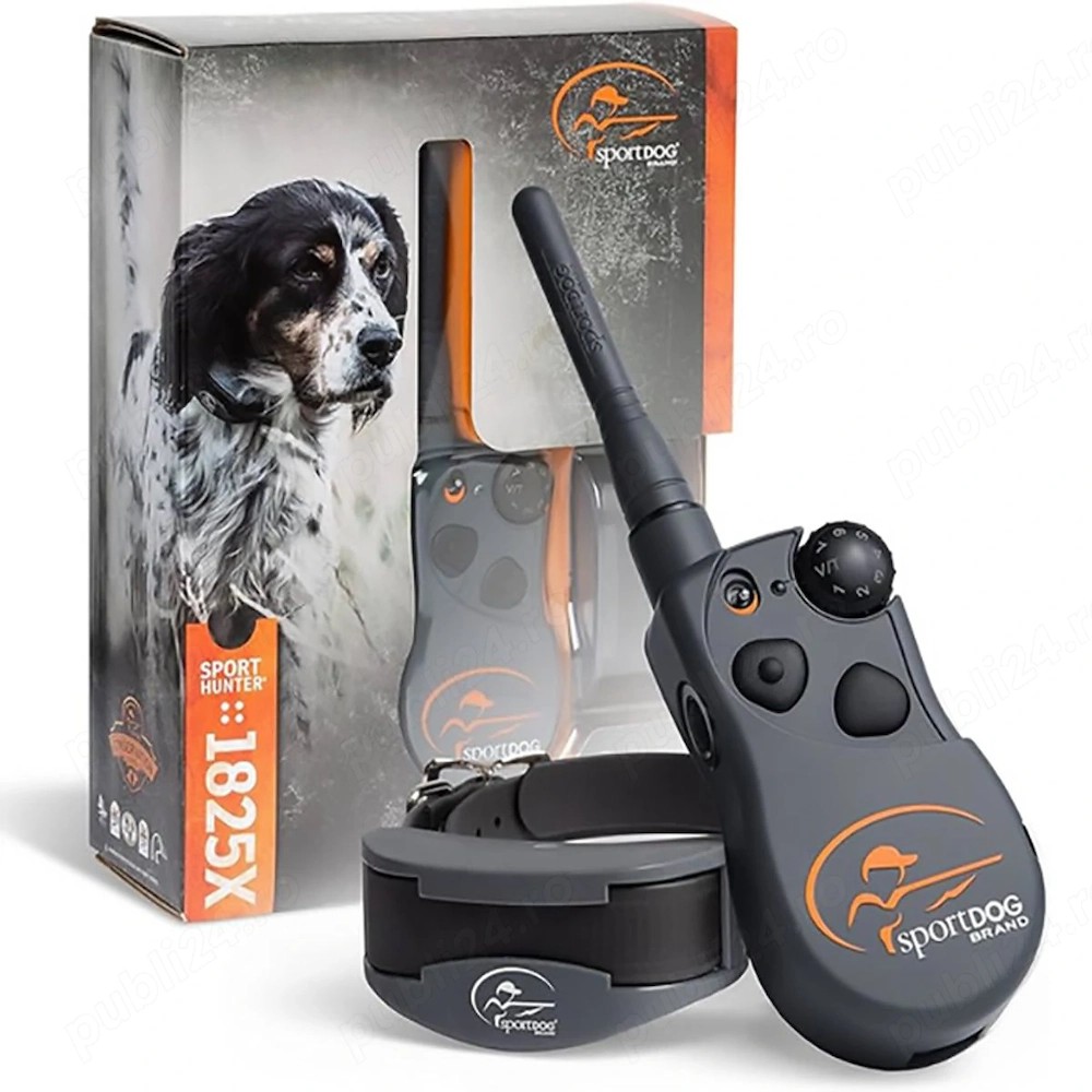 Zgardă dresaj SportDOG 1825X pentru câini de vânătoare   1600 m