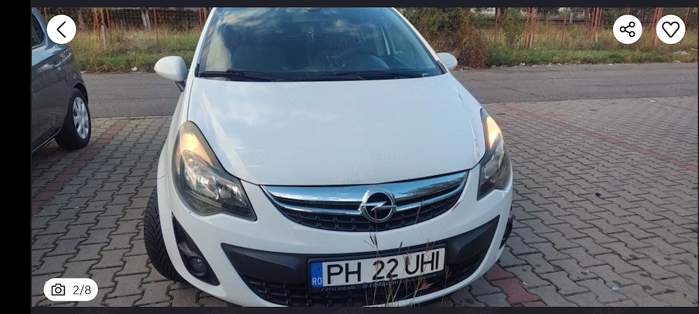 Opel CORSA 1,2 benzina  gpl