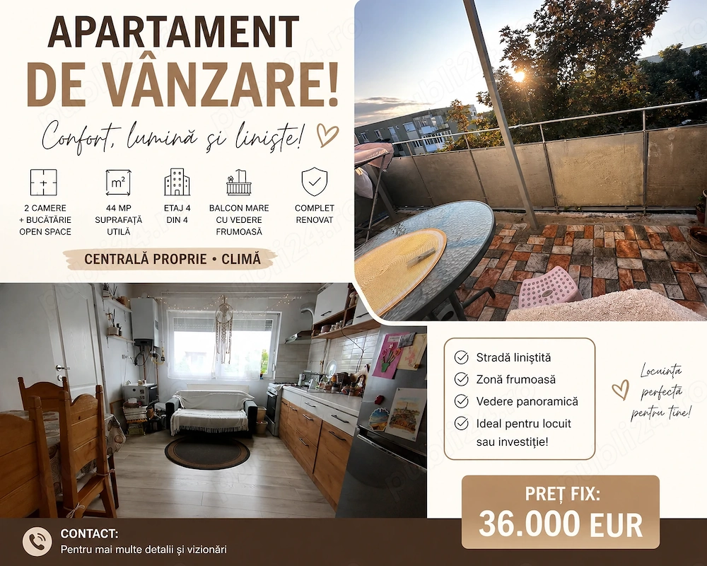 Apartament de vanzare 