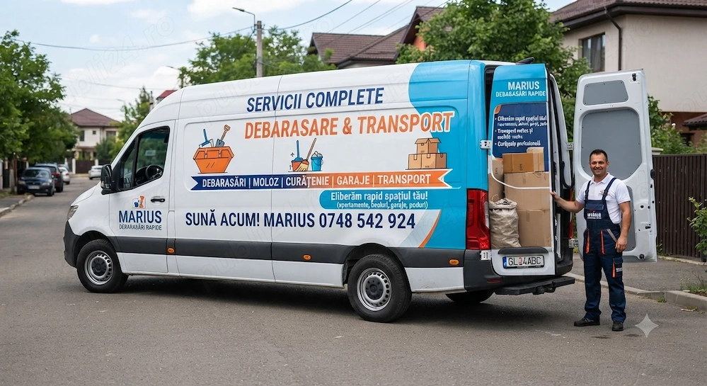Oferim service Transport, debarasări,curățenie.