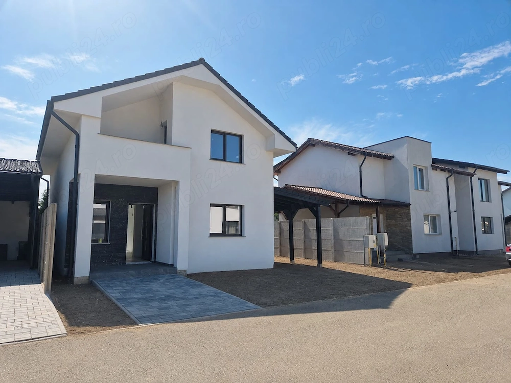 Casă NOUĂ, 4 camere, 150 mp construiți, teren 326 mp, Via Carmina