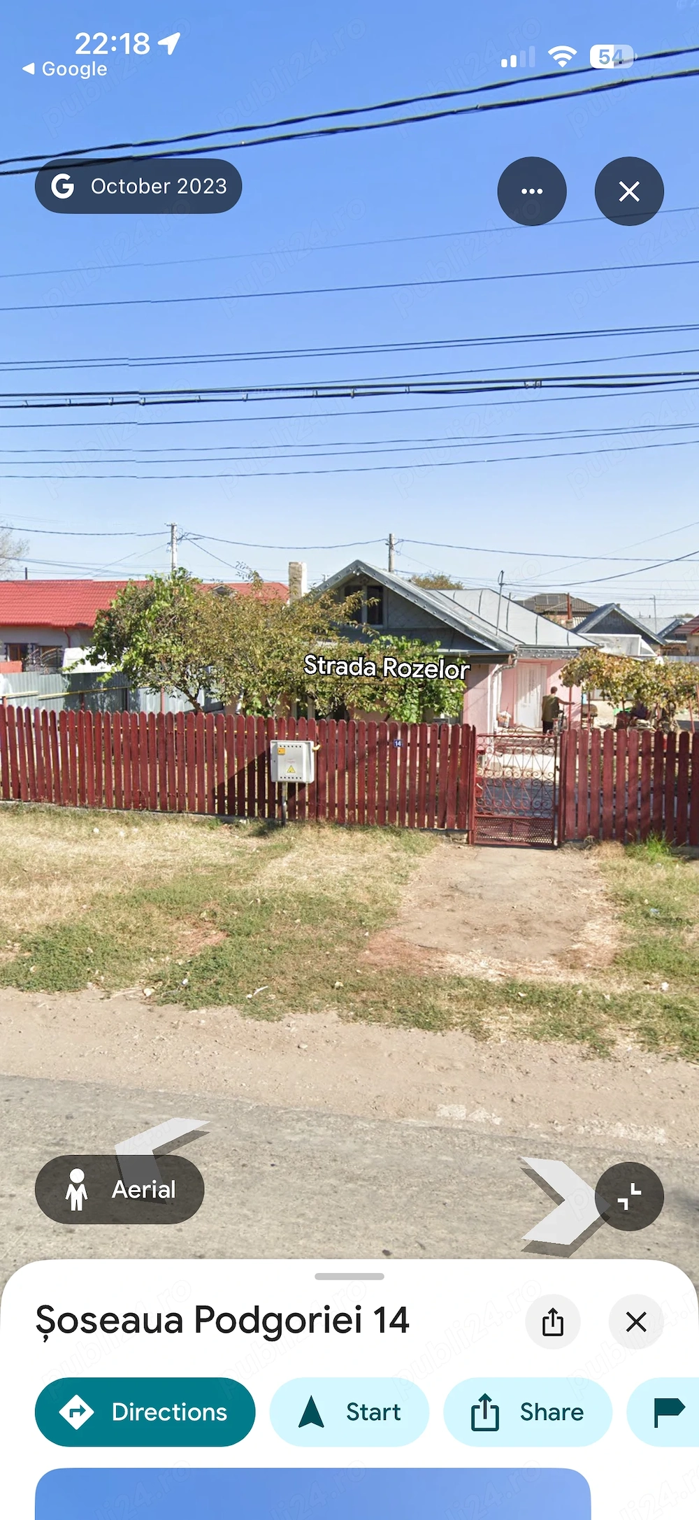 Casa de vanzare Soseaua Podgoriei