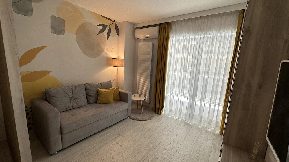 PROPRIETAR, Garsoniera deosebita, Moghioros Park Residence, metrou 5 min, mobilata complet si modern