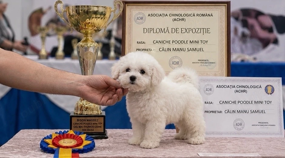bichon maltez mini toy