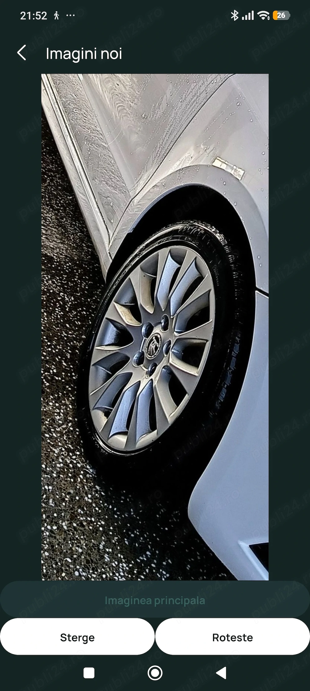 Vând set de jante Laurel 17" originale pentru Skoda Superb 2