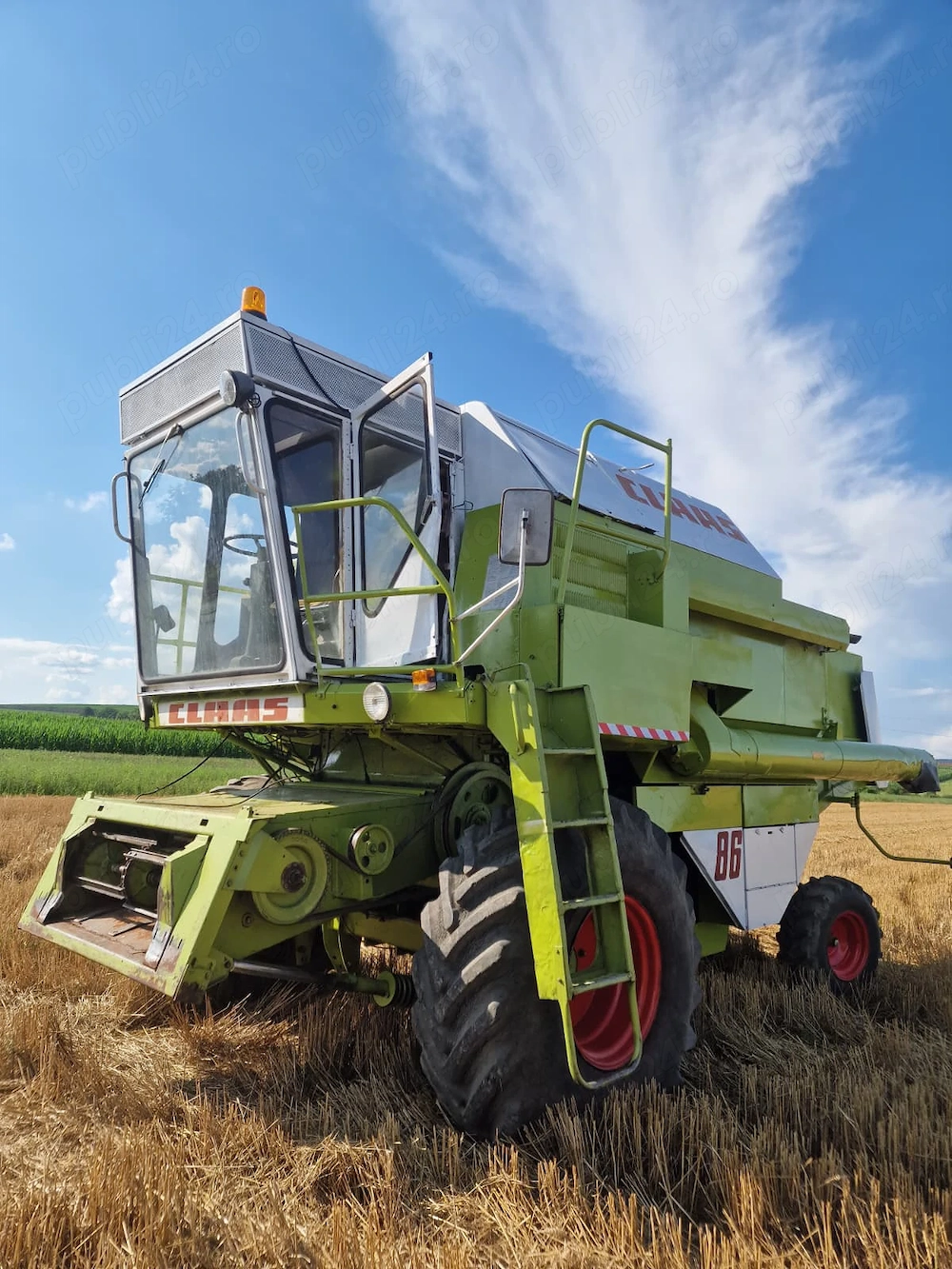 Vand combina Claas Dominator 86