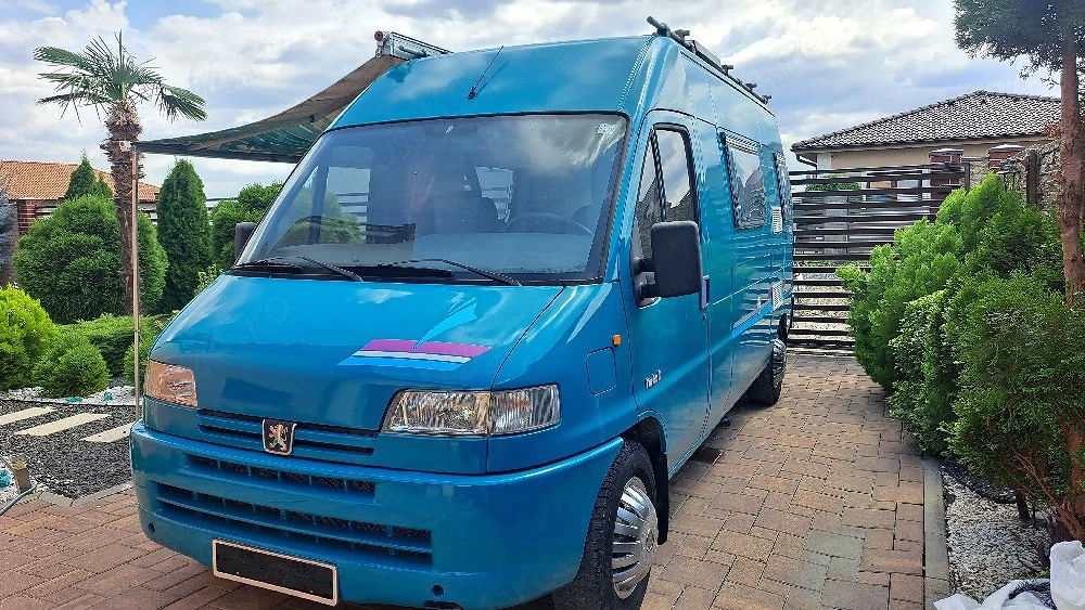 autorulota,camper peugeot boxer  omologat
