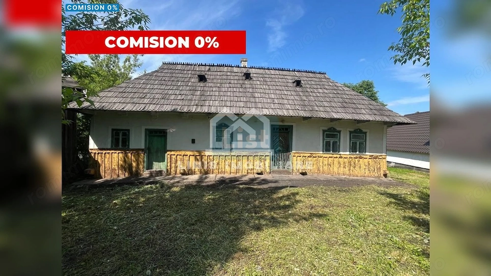 COMISION 0% Casa batraneasca cu 2000mp teren, front stradal 32ml