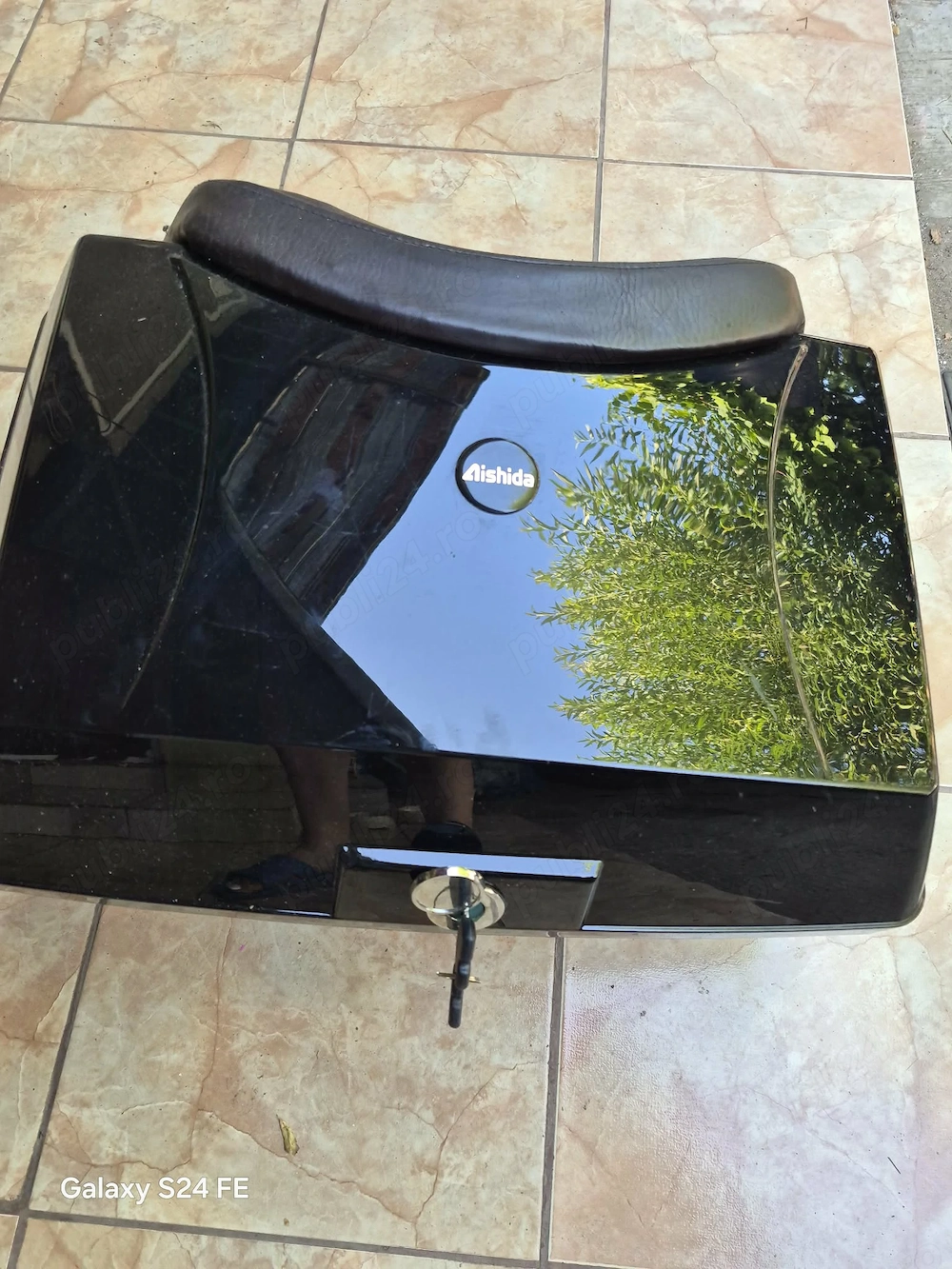  portbagaj atv  scuter  cu cheie nou top case