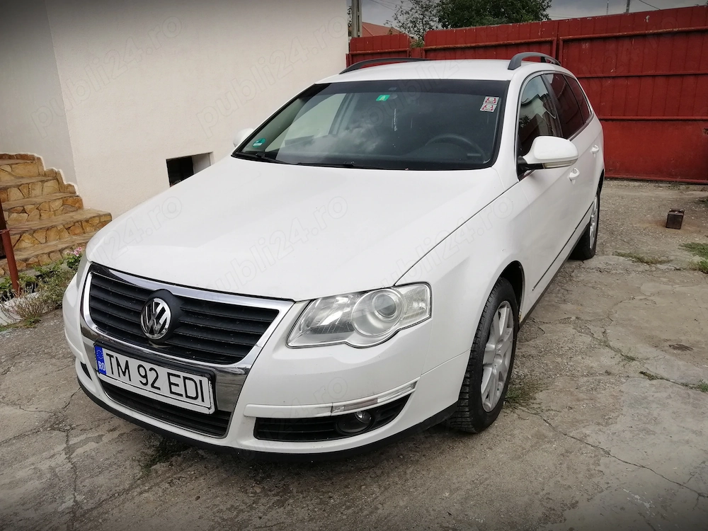 Vw Passat B6 2.0Tdi,An2010,140cp,Euro5,233000km,navi,klima,carlig,distributie+kit ambreiaj nou,3500E