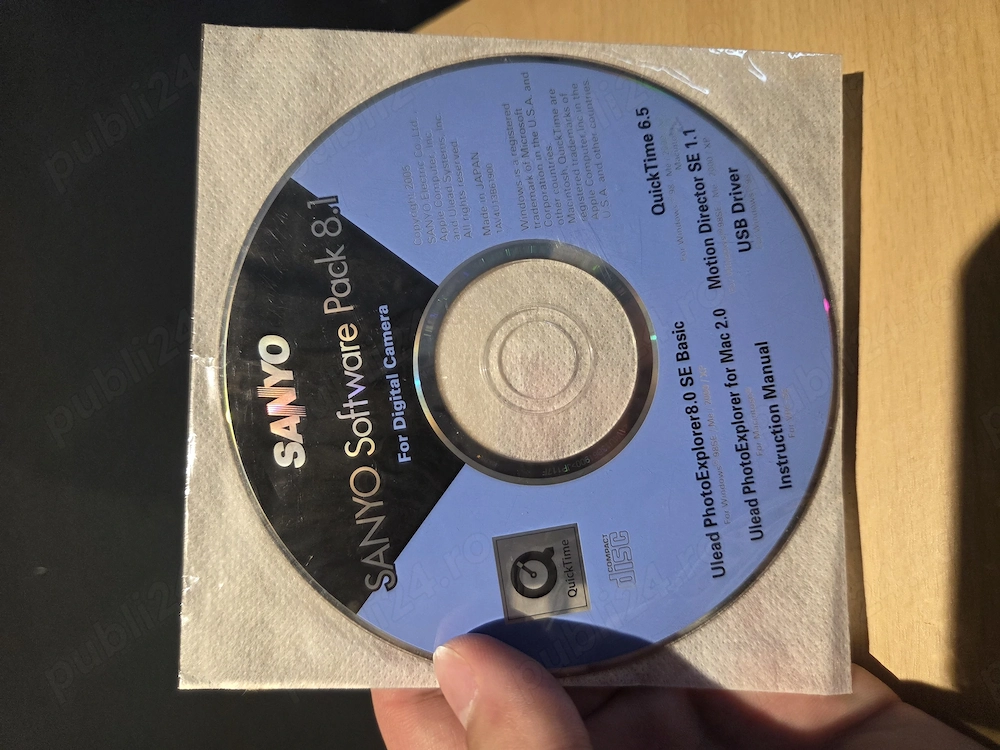 CD original SANYO Software