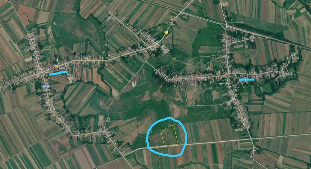 Vand Teren 46.400 mp și 30.000 mp Mătăsaru