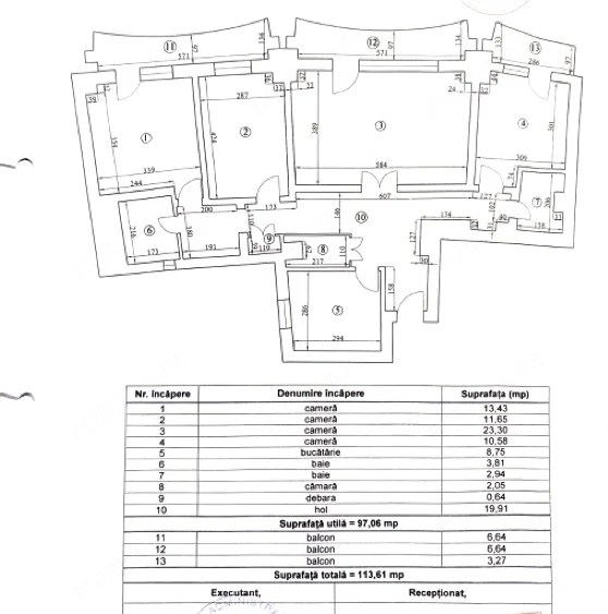 Apartament cu 4 camere de vânzare Lujerului Militari