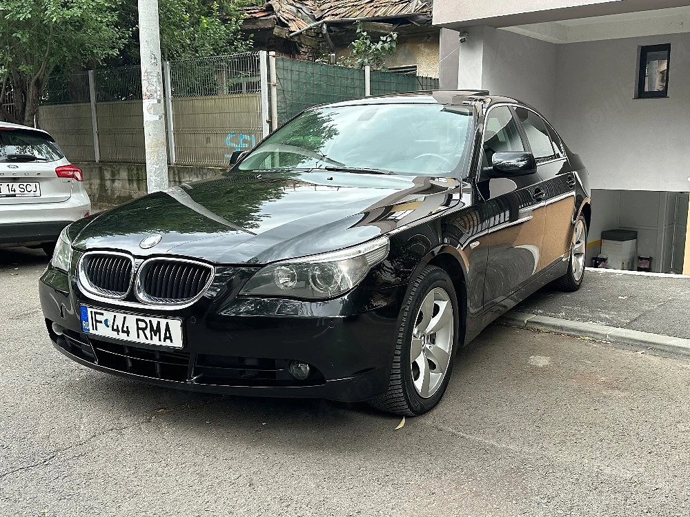 Bmw E60 525d 177cp Euro4 Automata ofer certificat fiscal 