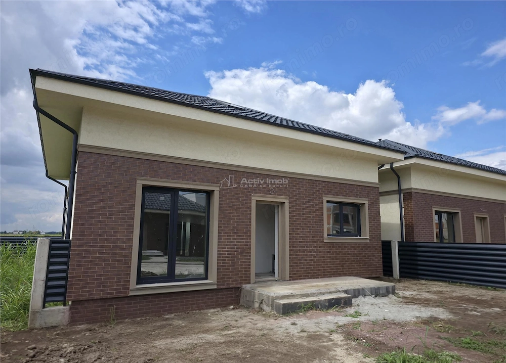 Casa individuala - Tunari - P + M - 5 camere - 2 bai - 165mp - 350mp teren