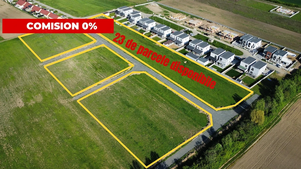 Teren pentru duplex sau casa individuala - Bucovat - Comision 0%