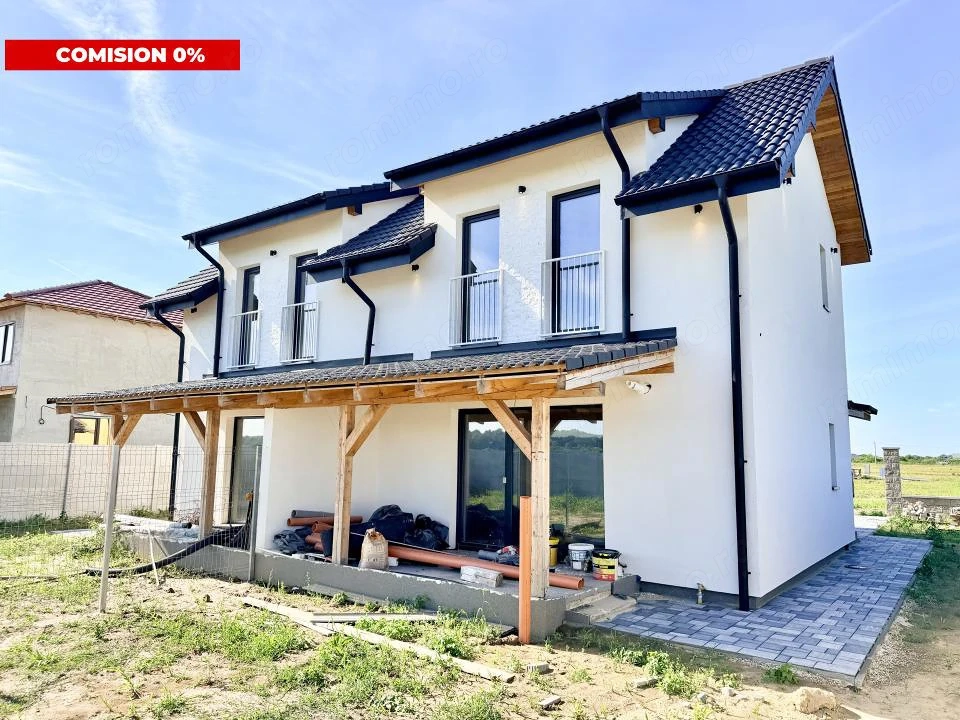 Duplex cu 4 camere - Predare imediata - Mosnita - Comision 0%