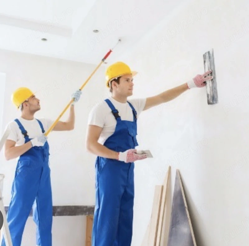 Muncitor construcții Finisor Glet Vopsea Rigips
