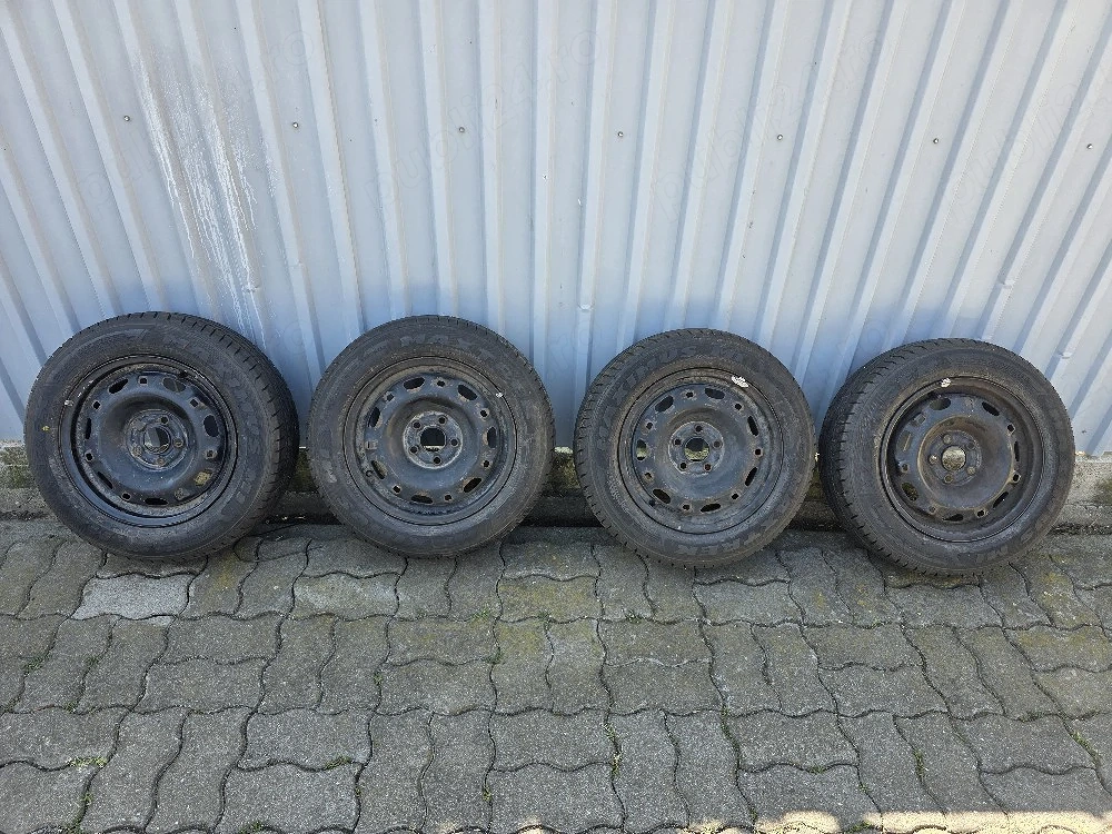 Roti set vara jante  VW 175/65R14 5x100 Noi