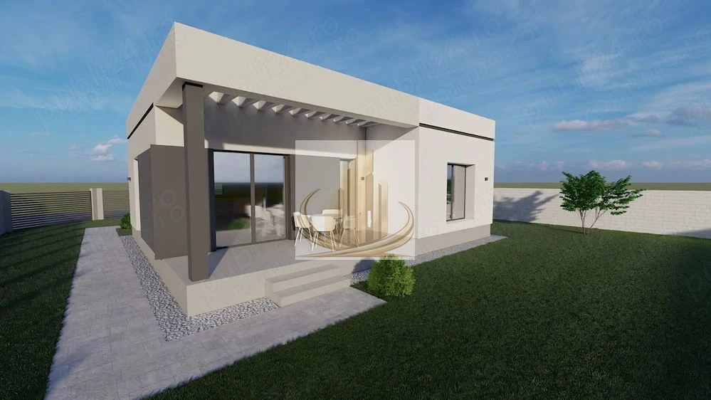 Casă individuala Sânmihaiu Român | 3 Camere | Teren 536 mp