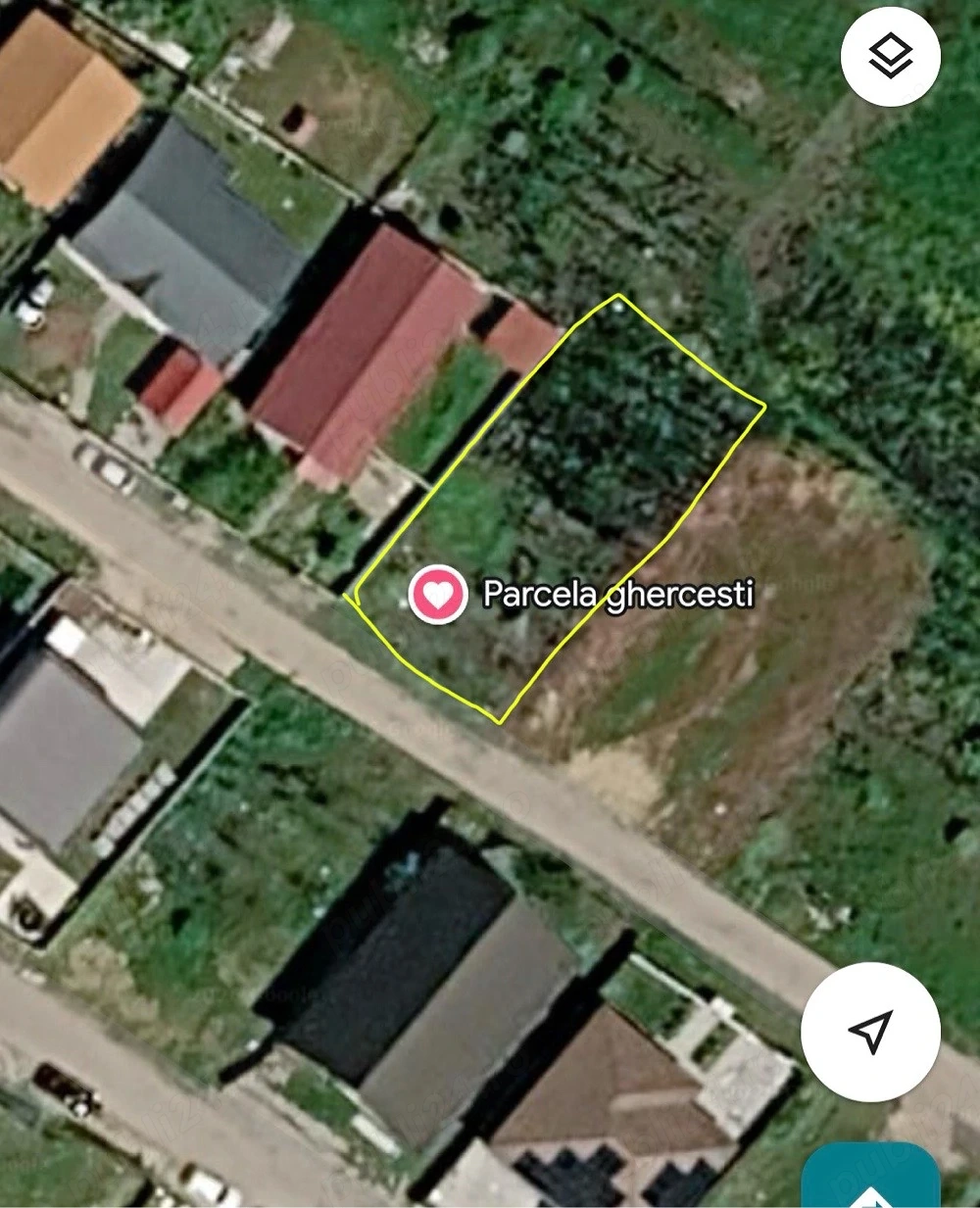 Teren Ghercești, Aleea 20 Aviatorilor   400 mp, Front 15.85 m