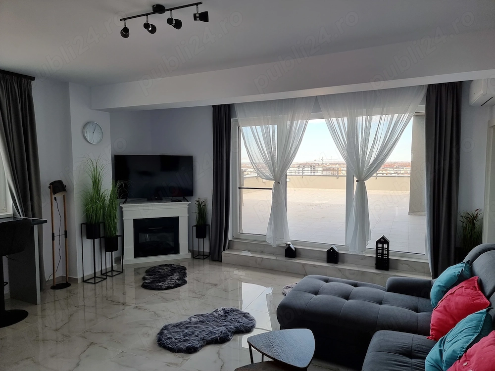 Inchiriez Penthouse - 2 camere cu terasa de 55 mp - direct de la proprietar  - contract  minim 1 an
