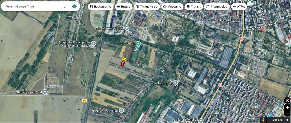 vând teren intravilan 500 mp, Focșani  