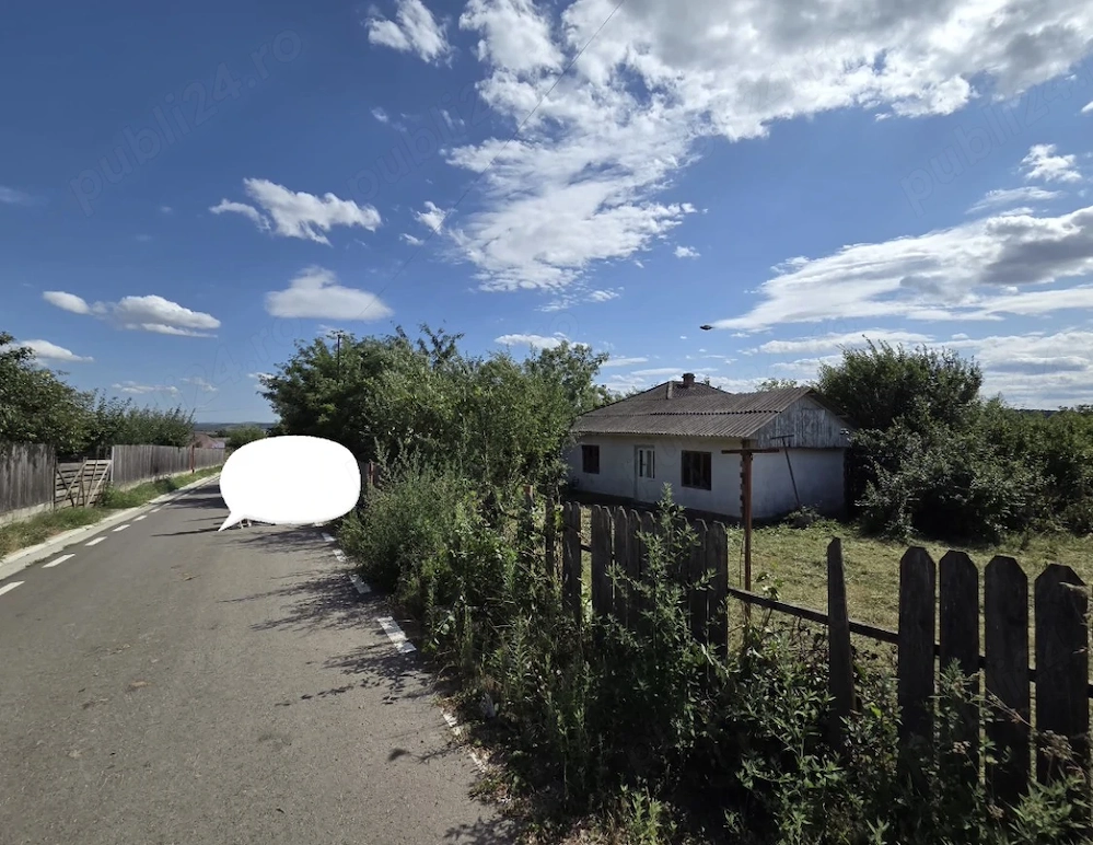 De vânzare (persoană fizica)    Teren intravilan 1.335 mp cu casă, comuna Erbiceni, județul Iași 