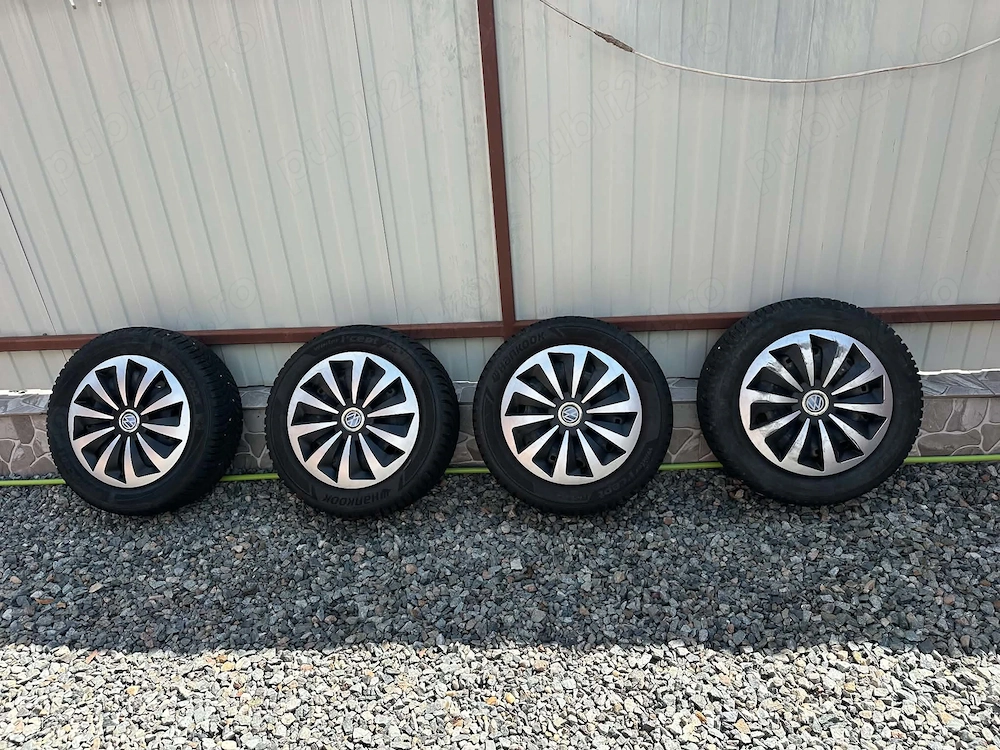 Anvelope hankook +jante tabla 