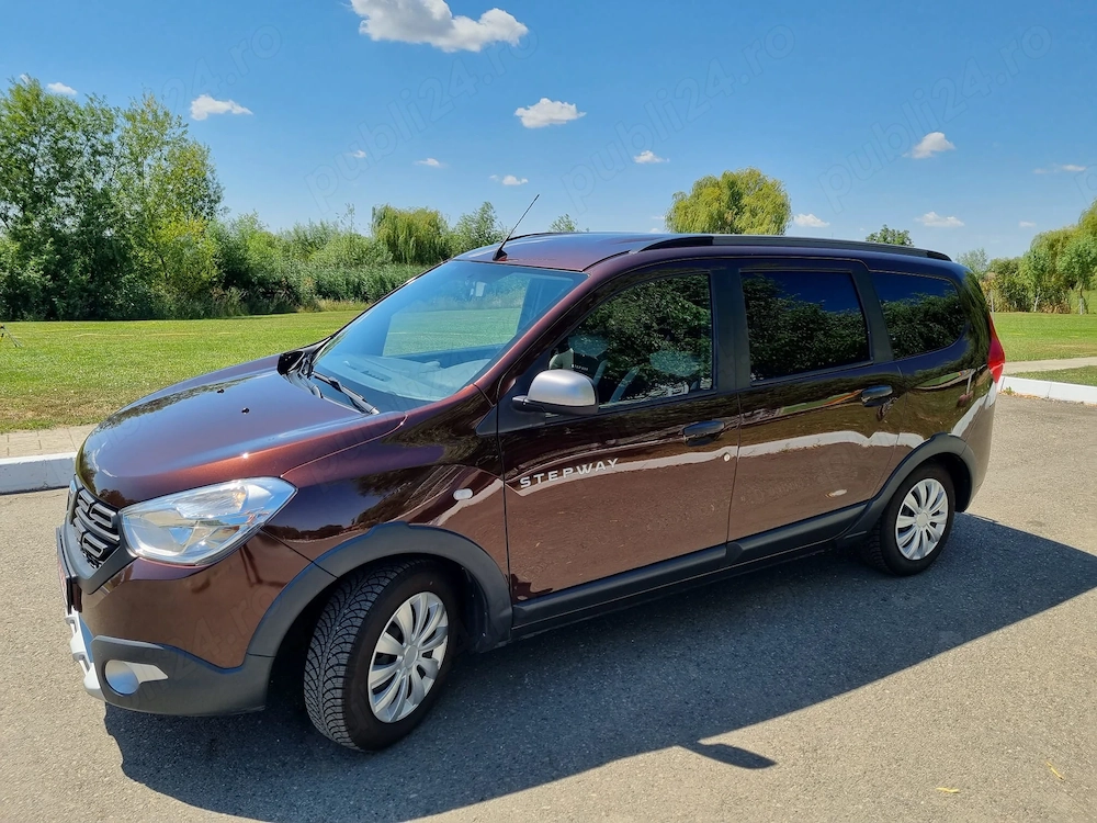 Dacia Lodgy Stepway, an 2018, 1,5 dci, 97 CP, 7 locuri, euro 6, fara AdBlue