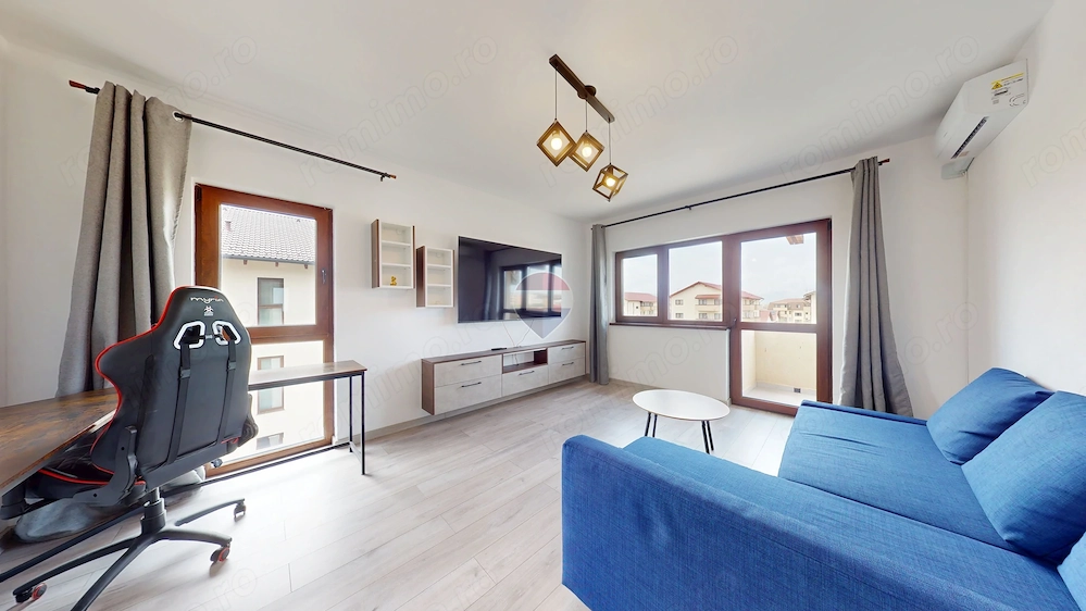 Comision 0% | Apartament 2 camere | Sânpetru Residence | mobilat |