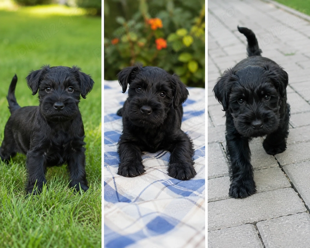 Schnauzer pitic sârmos 