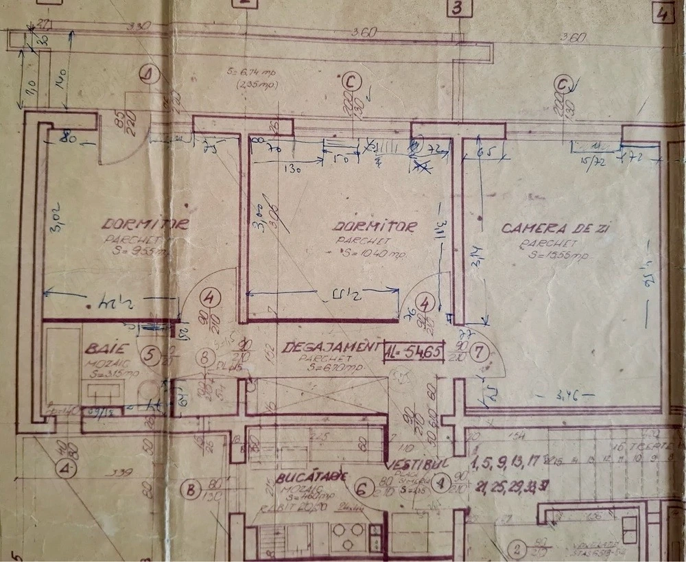 vand apartament 3 camere