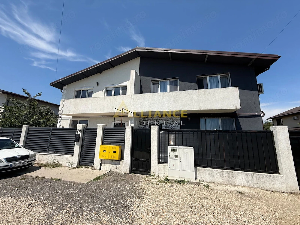 Duplex mobilat si utilat-3 camere-300 m de  STV