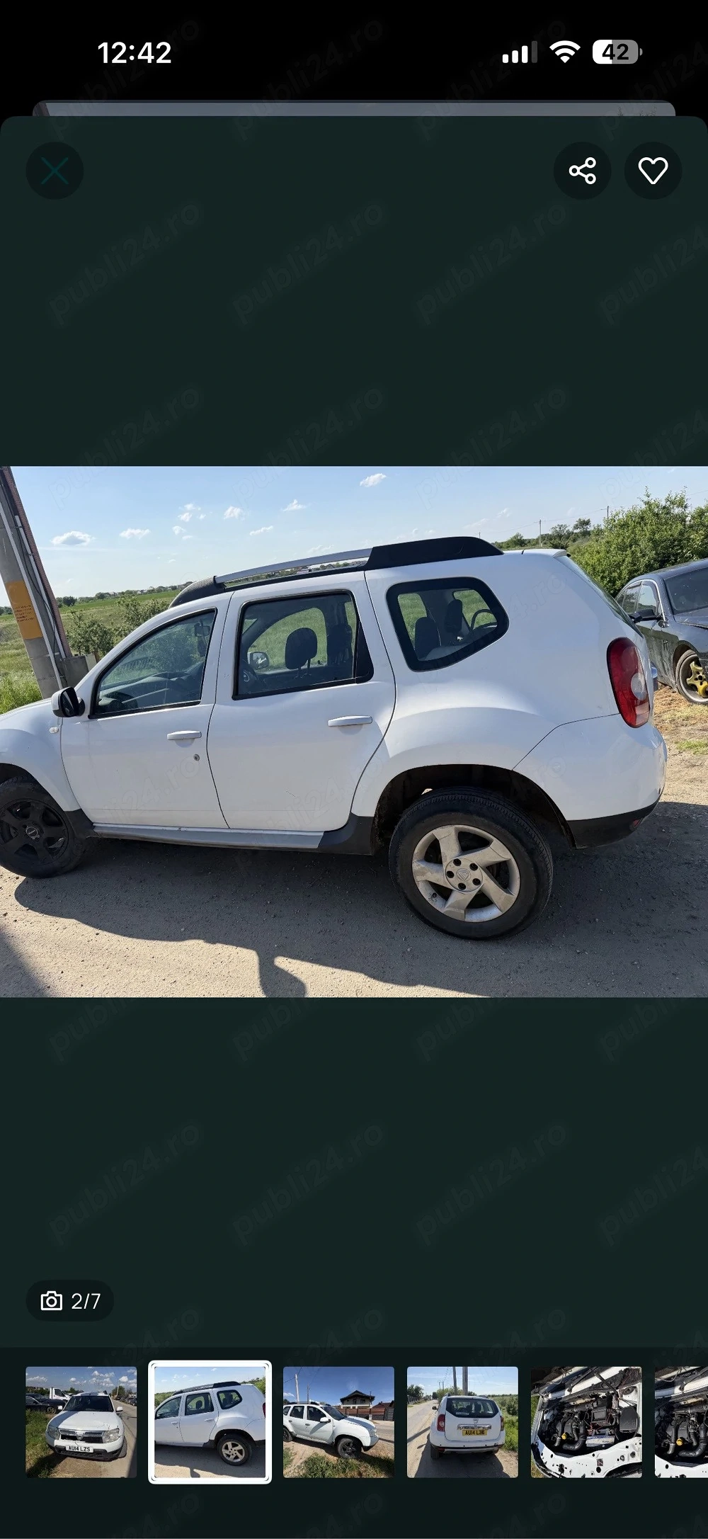 Dezmembrez Dacia Duster Facelift 2015, Motor 1.5 dCi 105 CP (K9K)