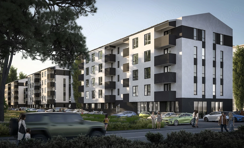 Apartamente noi de vanzare in bloc de 4 etaje