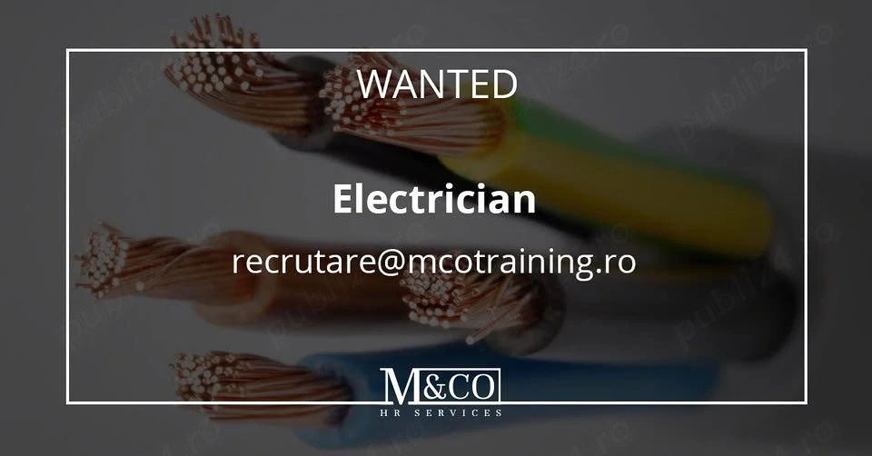 Electrician cu experienta-  in Tg.Mures