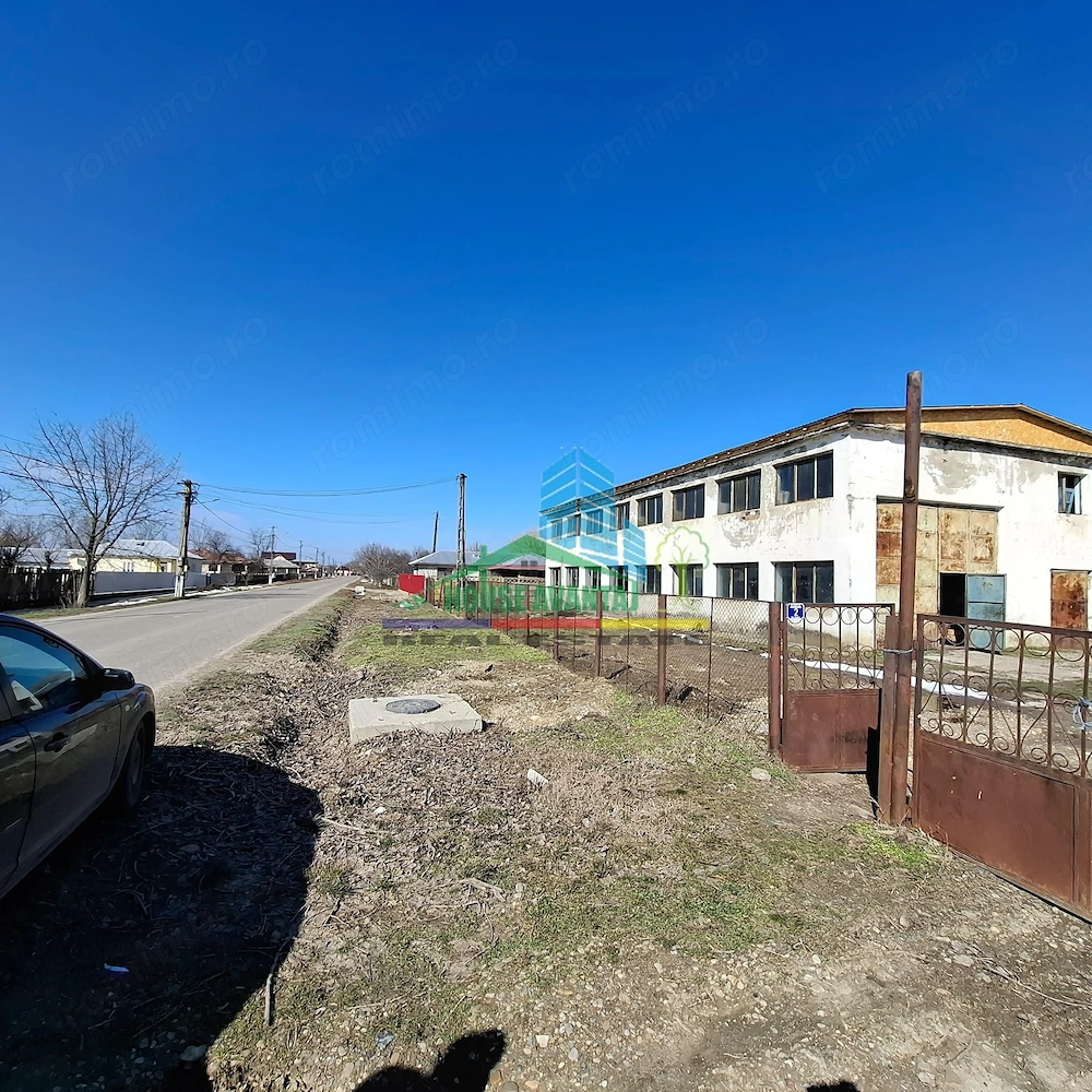 Proprietate industriă premium -17.380 mp teren -deschidere 120 ml