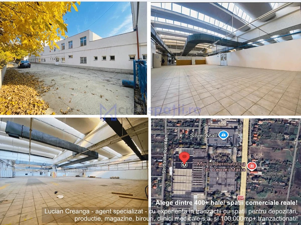 Hala str. Stefan cel Mare Vaslui, langa mall, 9023mp