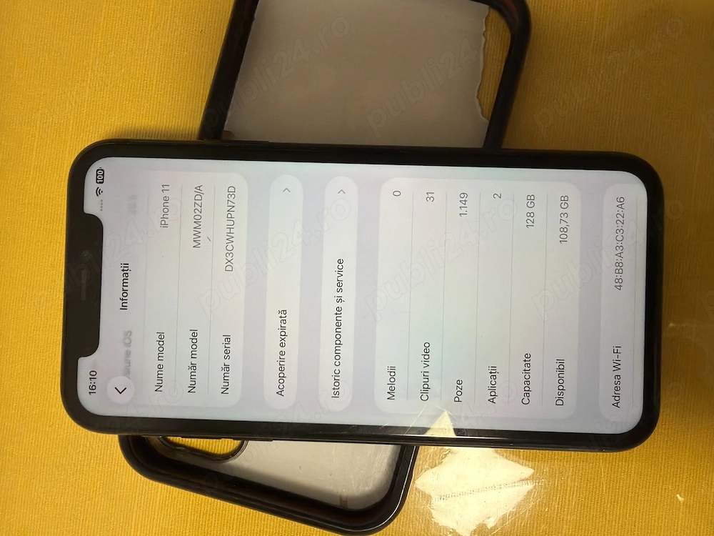 iPhone 11 negru